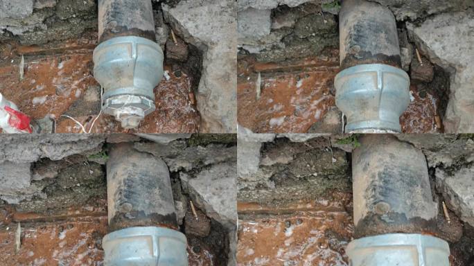 水管漏水市政检修