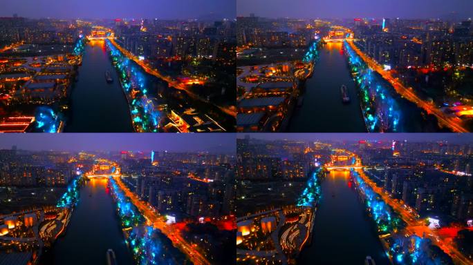 货运繁忙的京杭大运河