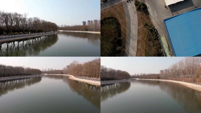 郑州高新区双湖科技城须水河公园