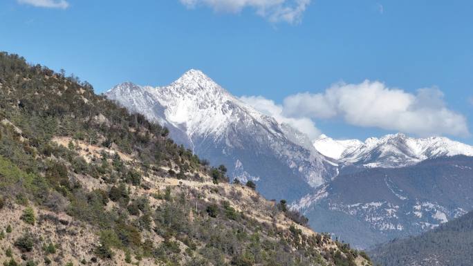 白马雪山沿途航拍