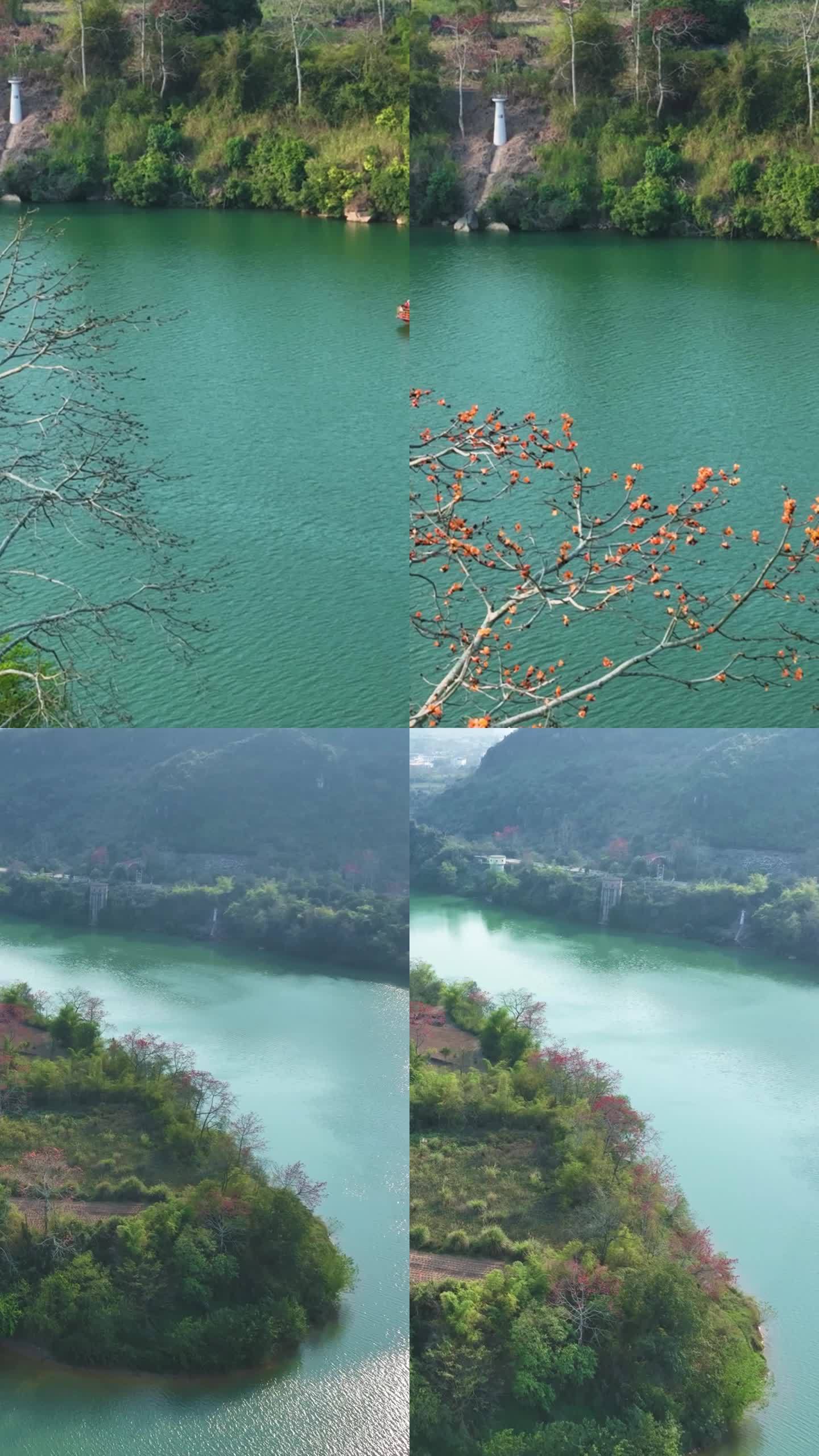 高清竖屏实拍雨花石景区风光