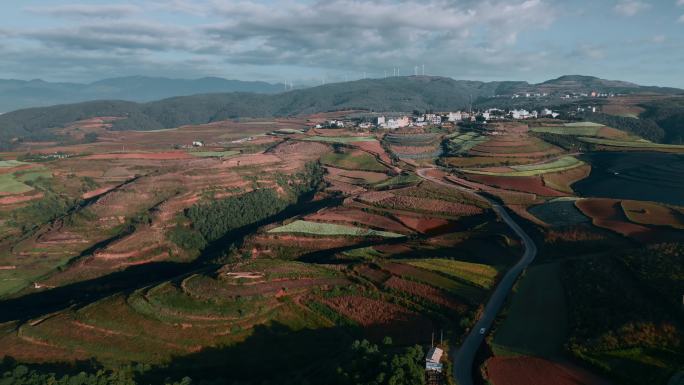 云南旅游宣传风光视频云南东川红土地