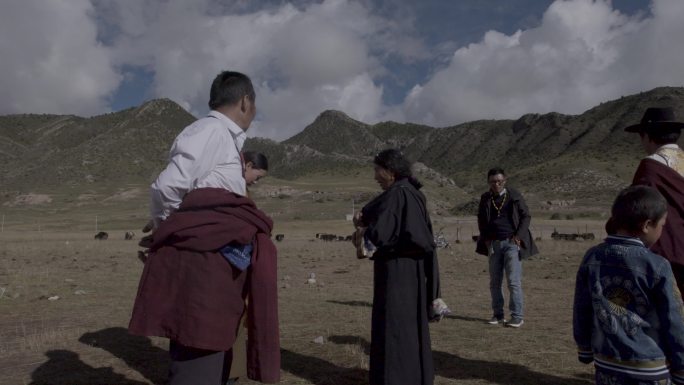 青藏高原 藏族牧民日常生活