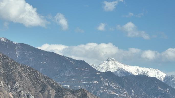 白马雪山沿途航拍