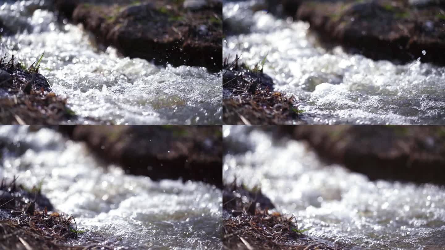 流水高速流水 大自然 水资源 唯美空镜