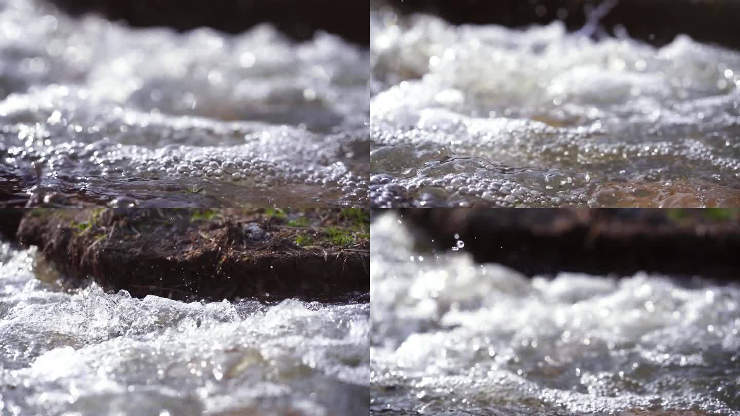 流水 高速流水 大自然 水资源 唯美空镜