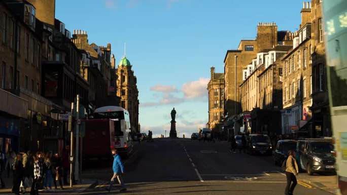 爱丁堡王子街街景