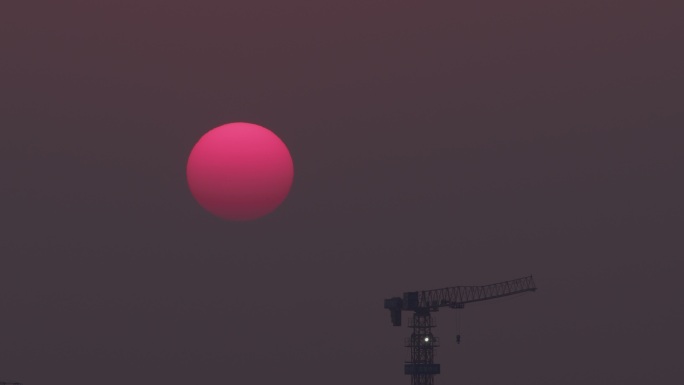 建筑工地日出套组02【10bit延时】