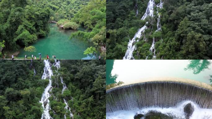 贵州省荔波县漳江小七孔风景区高山流水