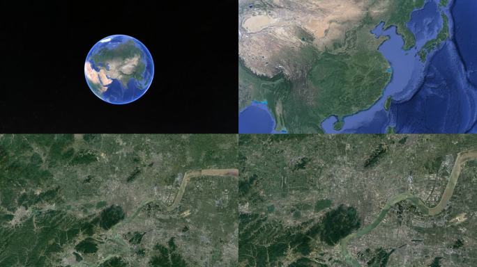 杭州4K地球动画
