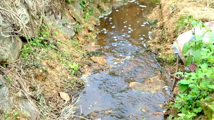 污水排放   废水  河水污染