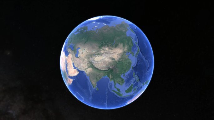 上海4K地球动画