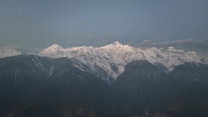 梅里雪山航拍