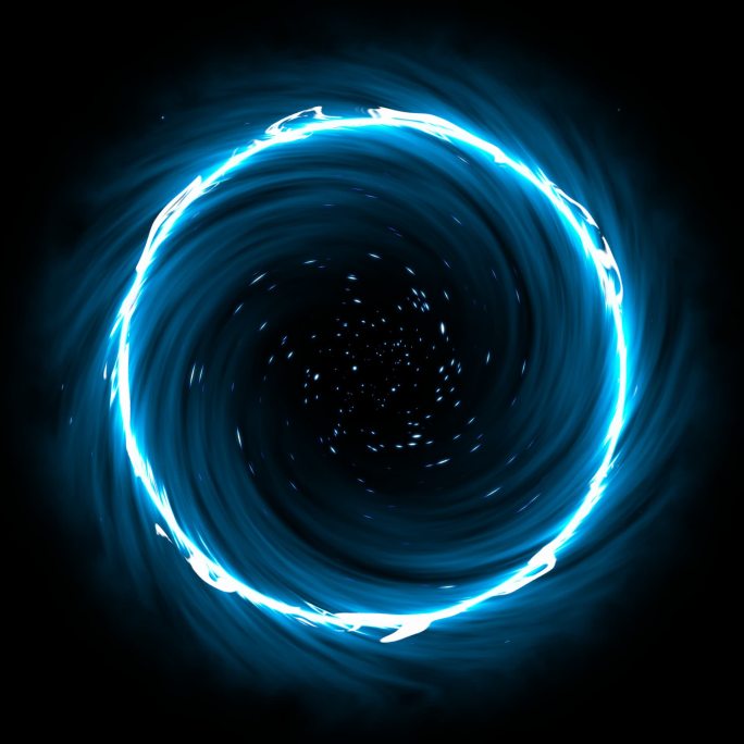 黑洞蓝色传送门循环