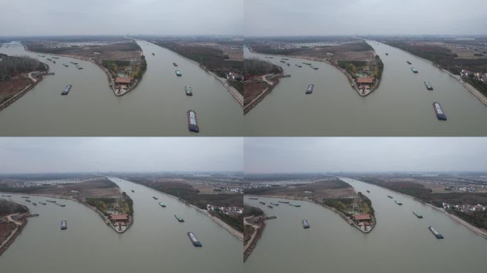 松江 浦江之首 航拍 空镜头