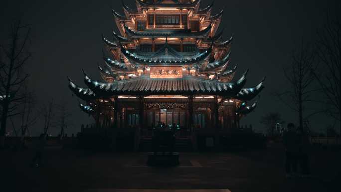 8K重庆鸿恩寺夜景实拍