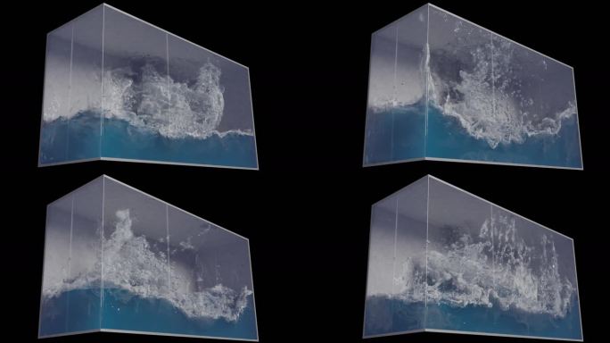 裸眼3D水箱4K素材（可定制）