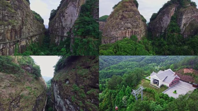 梅州平远五指石景区航拍素材合集