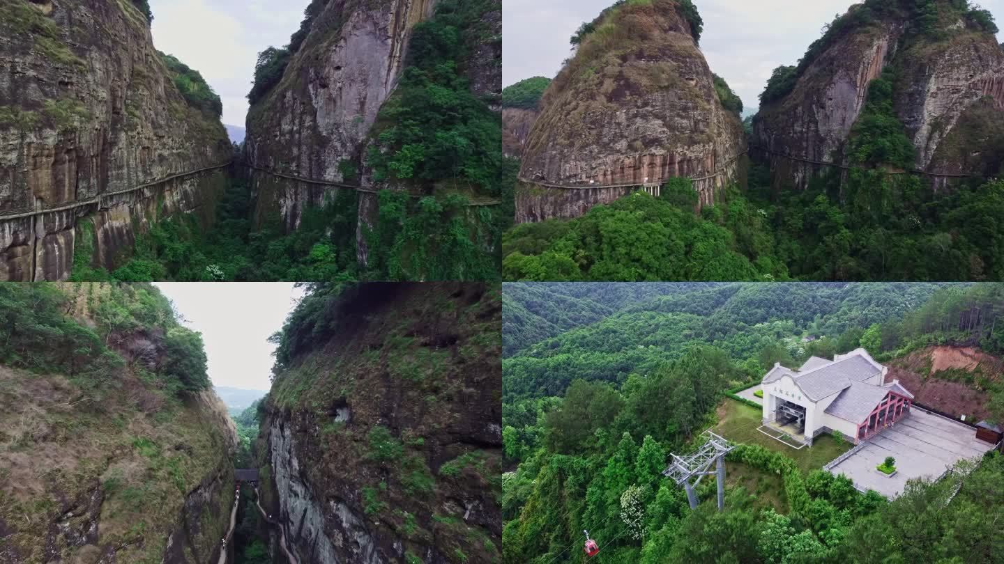 梅州平远五指石景区航拍素材合集