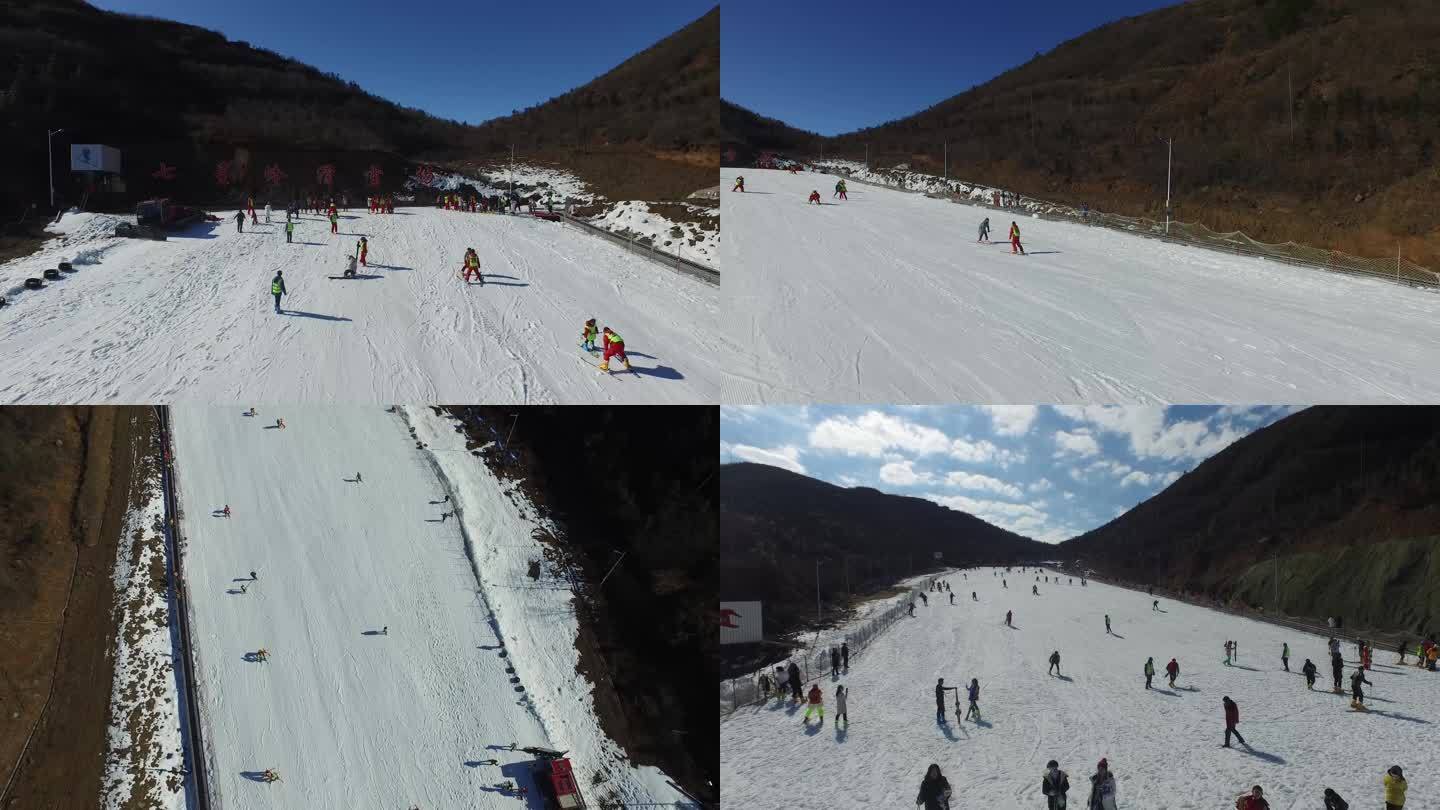 滑雪场航拍3