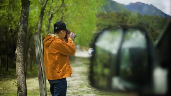 感受户外 背包旅行 走进大自然