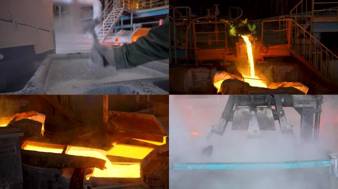 铜业厂房铜阳极板生产流程合集