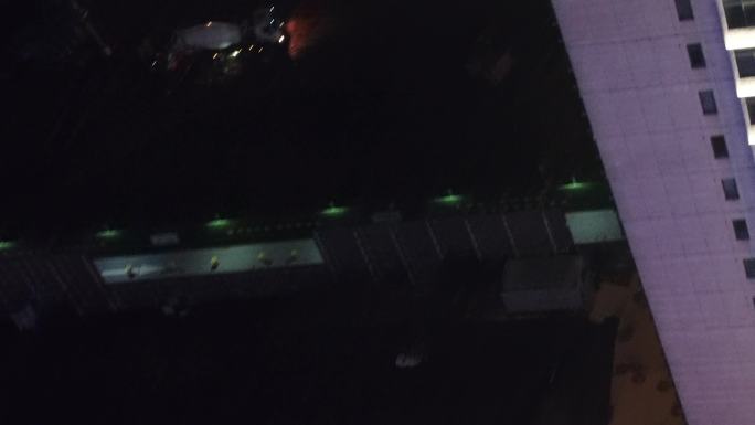 扬州西区昌建中心悟2双控航拍夜景