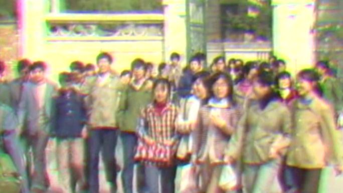 80年代哈尔滨工业大学  大学生