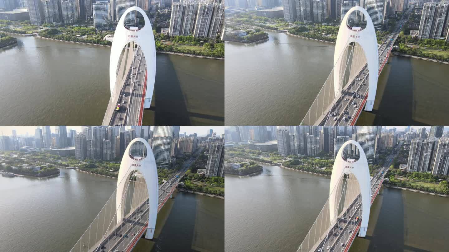 广州航拍猎德大桥