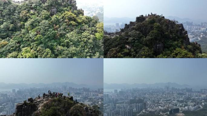 香港狮子山视频