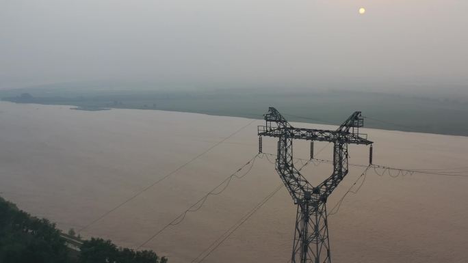 黄河下游大水