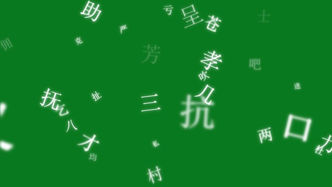 字符文字数学符号动画 AE模板