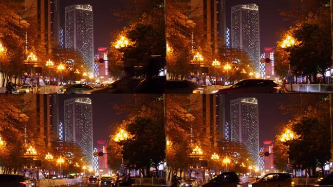 城市 夜景 空镜