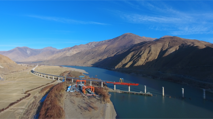 西藏雅江桥拉林铁路施工建设