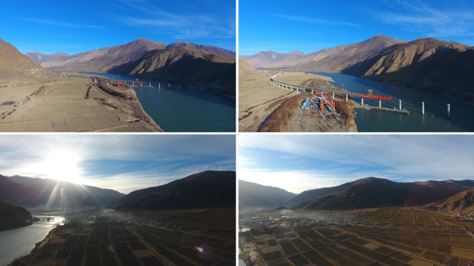 西藏雅江桥拉林铁路施工建设
