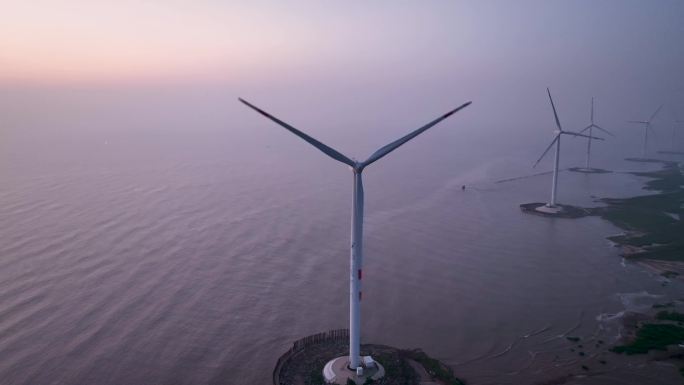 【4K原创合集】新能源风力发电机