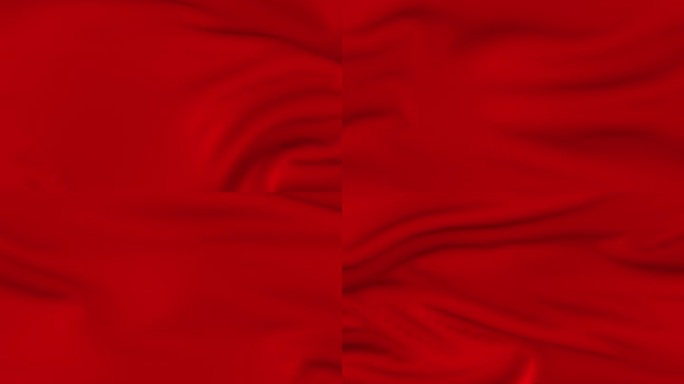 18元红布料红绸子红飘带飘动包装透明转场