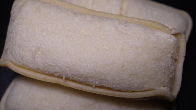 镜头合集乳酸菌面包夹心面包网红零(1)