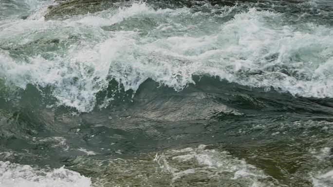 江河 流水 波涛汹涌