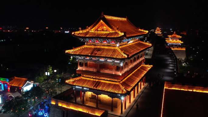 忻州古城夜景