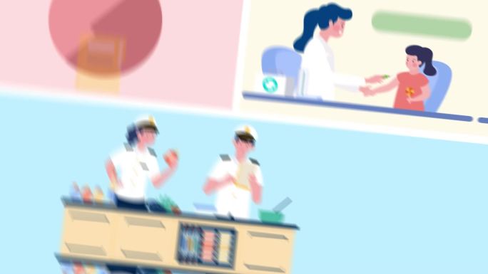 健康服务MG动画视频二维动画
