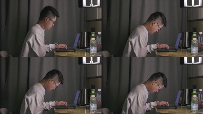 4K年前男性酒店深夜加班心脏痛