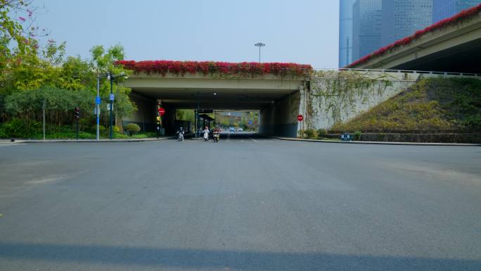 路口道路涵洞隧道