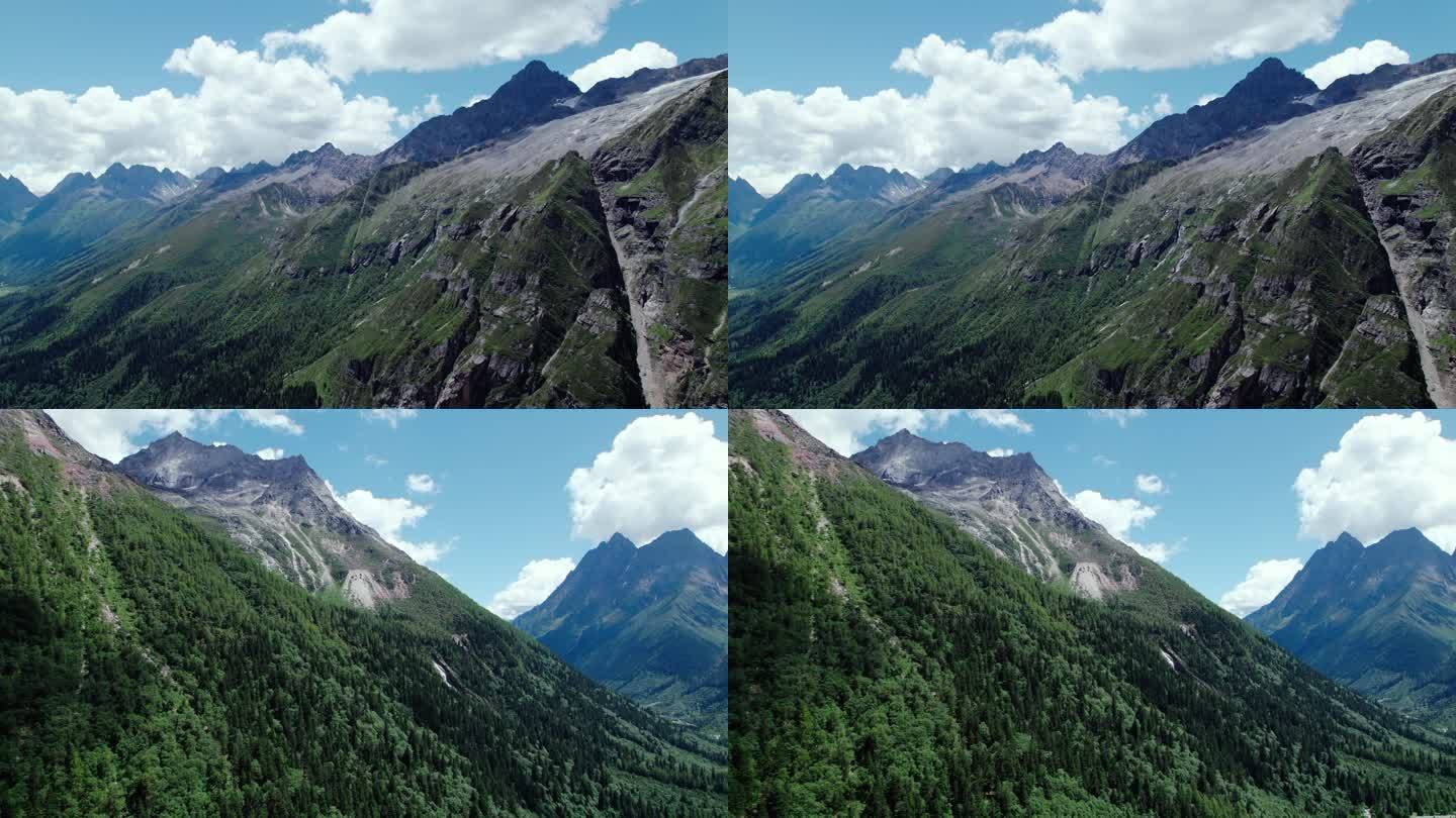 高原山峰航拍