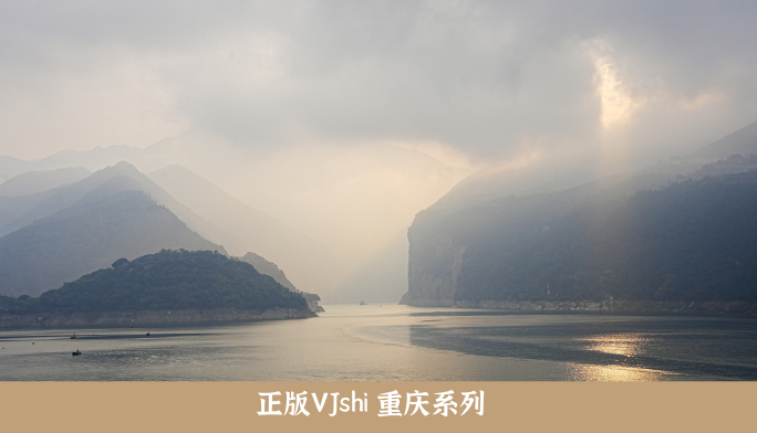 重庆瞿塘峡夔门三峡之巅巫峡航拍与延时摄影