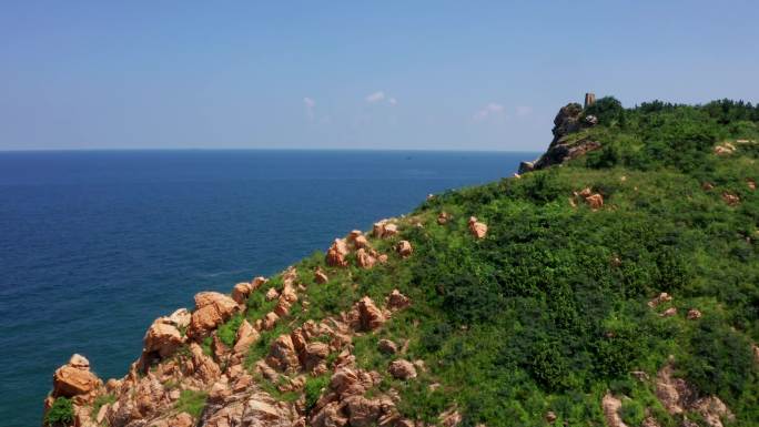 海边悬崖海岛