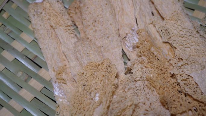 镜头合集竹荪干货蘑菇特产农产品煲汤(1)