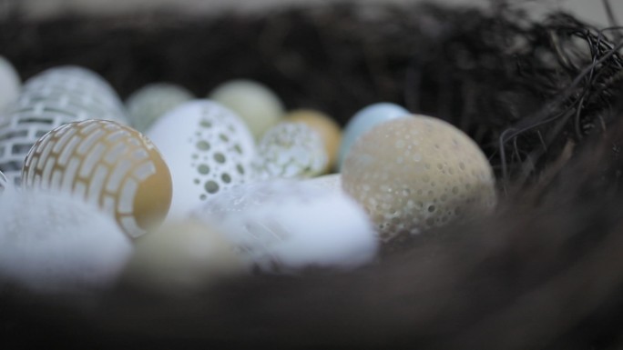 蛋壳雕刻