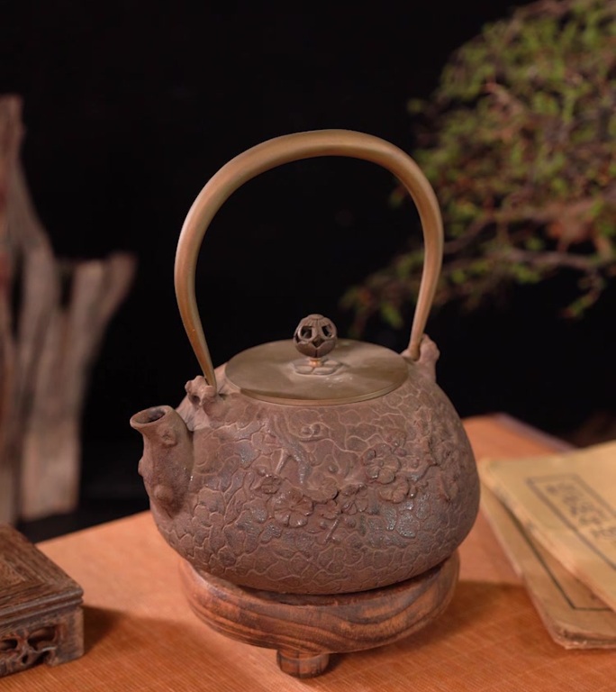 茶壶摆件铜器工艺品摆件居家摆件精雕细琢