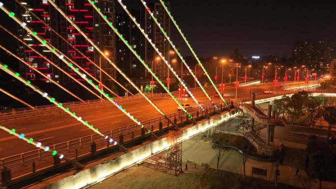 【御3拍摄】益阳西流湾大桥夜景
